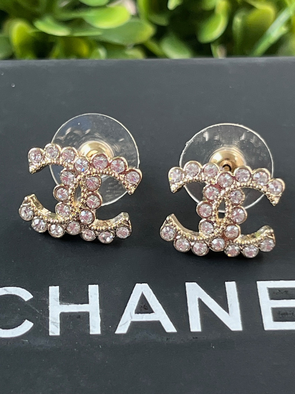Vintage CHANEL Authentic Stud Earrings